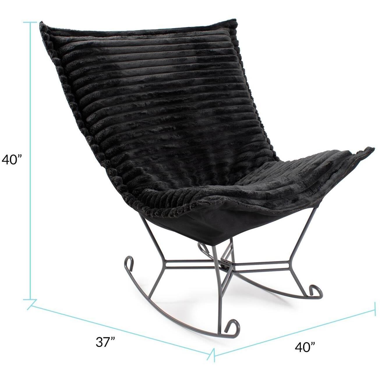 Shar Pei Black Rocker